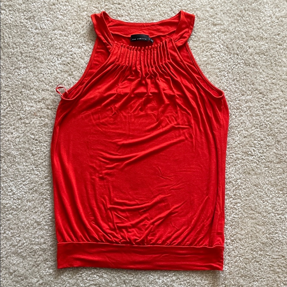 The Limited Vibrant Orange Tank Top